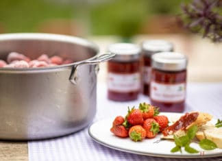 Marmelade Einfach Schnell immer gut Erdbeermarmelade Rezept Anleitung Kloster Hornbach